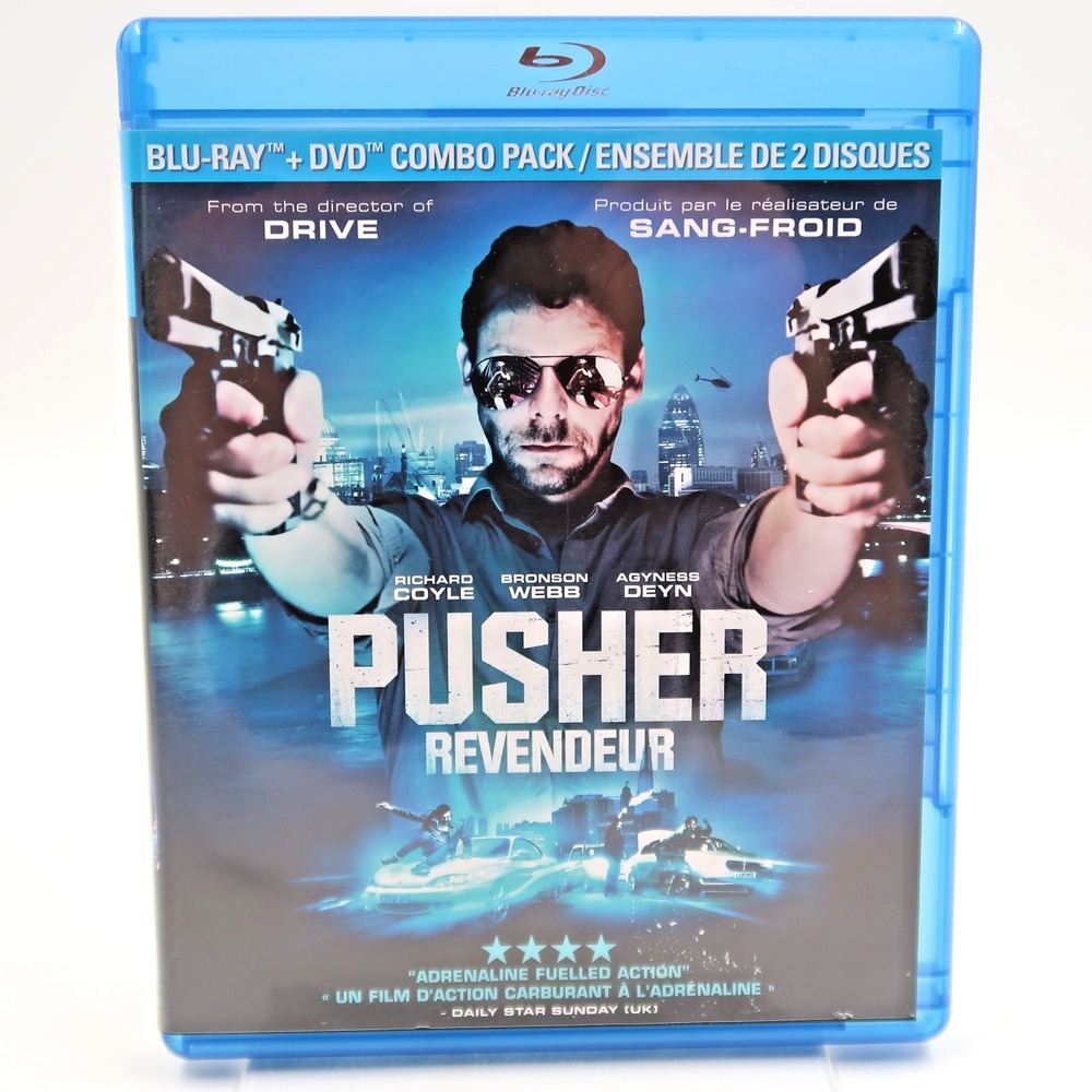 Pusher Blu-ray DVD Combo 2012 Crime Movie Richard Coyle eOne Widescreen